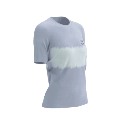 COMPRESSPORT Koszulka biegowa damska PERFORMANCE SS T-SHIRT lavender/white