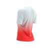 COMPRESSPORT Koszulka biegowa damska PERFORMANCE SS T-SHIRT fluo red/white