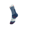 COMPRESSPORT Skarpetki do biegania wysokie PRORACING SOCKS V4 RUN HIGH blues/sugar