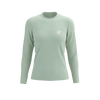 COMPRESSPORT Koszulka biegowa damska z długim rękawem PERFORMANCE LS T-SHIRT aqua