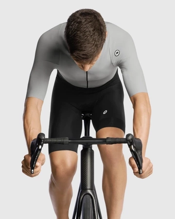 ASSOS Koszulka kolarska MILLE GTS JERSEY C2 chalk grey