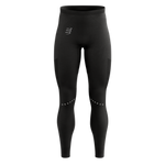 COMPRESSPORT Legginsy biegowe męskie WINTER RUNNING LEGGING black
