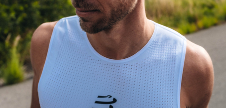 COMPRESSPORT Koszulka termoaktywna męska ON/OFF TANK TOP white