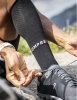 COMPRESSPORT Skarpety kompresyjne FULL SOCKS WINTER RUN black/high risk red