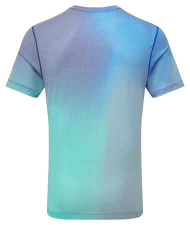 RONHILL Koszulka biegowa męska TECH GOLDEN HOUR TEE dark navy/laguna merge