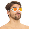 BUDDYSWIM Okulary do pływania OZEANX white/orange mirror