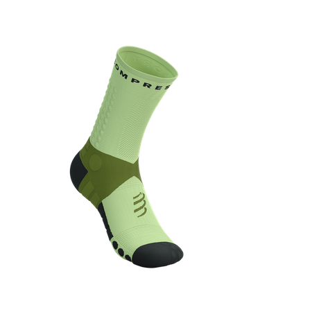 COMPRESSPORT Skarpetki do biegania ULTRA TRAIL SOCKS V2.0 woodbine/shadow lime