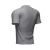 COMPRESSPORT Koszulka biegowa TRAIL HALF-ZIP FITTED SS TOP szara
