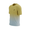 COMPRESSPORT Koszulka biegowa PERFORMANCE SS T-SHIRT ceylon yellow/gray dawn