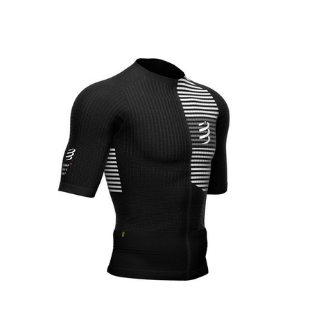 COMPRESSPORT Triathlonowa koszulka kompresyjna TRI POSTURAL SS TOP 2020 czarna