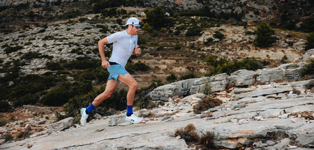 COMPRESSPORT Skarpetki do biegania ULTRA TRAIL SOCKS V2.0 dazz blue/blues