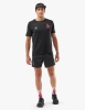 COMPRESSPORT Koszulka biegowa z krótkim rękawem TRAINING SS T-SHIRT IRONMAN 2025 black sunset