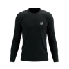 COMPRESSPORT Koszulka biegowa z długim rękawem PERFORMANCE LS T-SHIRT black