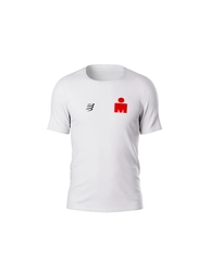 COMPRESSPORT Koszulka biegowa z krótkim rękawem TRAINING SS T-SHIRT IRONMAN 2025 white
