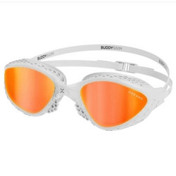 BUDDYSWIM Okulary do pływania OZEANX white/orange mirror