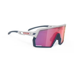 RUDY PROJECT Okulary rowerowe KELION AMERICAN MAGIC light grey multilaser red