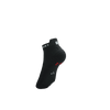 COMPRESSPORT Skarpetki do biegania krótkie PRORACING SOCKS V4 RUN LOW black/white