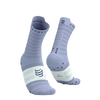 COMPRESSPORT Skarpetki do biegania PRORACING SOCKS V4 ULTRALIGHT RUN HIGH lavender/white