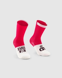ASSOS Skarpetki rowerowe GT SOCKS lunar red