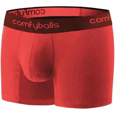 COMFYBALLS Bokserki do biegania LONG PERFORMANCE SUPERLIGHT plasma red