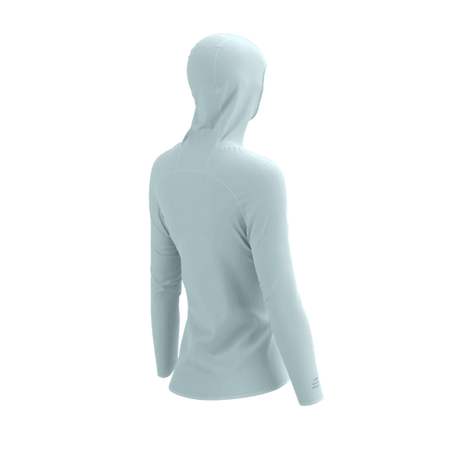 COMPRESSPORT Kurtka biegowa damska HURRICANE WATERPROOF 10/10 JACKET grey dawn