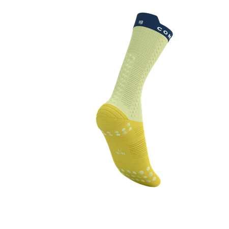 COMPRESSPORT Skarpetki rowerowe PRORACING SOCKS V4 BIKE elf yellow/blues