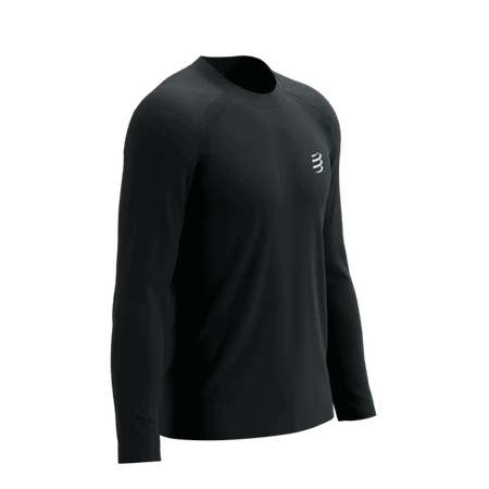 COMPRESSPORT Koszulka biegowa z długim rękawem PERFORMANCE LS T-SHIRT black