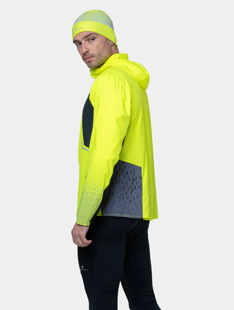 RONHILL Kurtka do biegania męska TECH REFLECT JACKET flyellow/blck/reflect