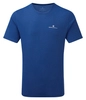 RONHILL Koszulka biegowa męska CORE S/S TEE dark cobalt/bright white