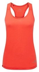 RONHILL Koszulka biegowa damska LIFE TENCEL VEST koralowa