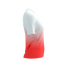 COMPRESSPORT Koszulka biegowa damska PERFORMANCE SS T-SHIRT fluo red/white