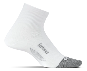 FEETURES Skarpetki do biegania krótkie ELITE ULTRALIGHT QUARTER białe