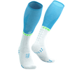 COMPRESSPORT Skarpety kompresyjne FULL SOCKS OXYGEN norse blue/neon green