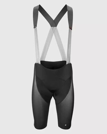 ASSOS Spodenki rowerowe na trenażer EQUIPE RSR BIB SHORTS SUPERLÉGER S9 black series