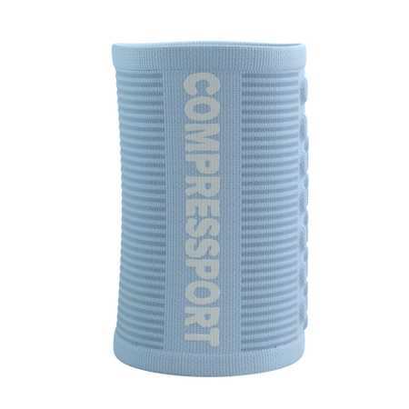 COMPRESSPORT Frotka na nadgarstek SWEATBAND 3D.DOTS cashmere blue/white