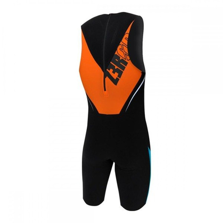 ZEROD Swimskin ELITE SPEEDSUIT black/atoll/orange