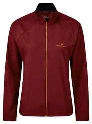 RONHILL Kurtka biegowa damska CORE JACKET bordowa