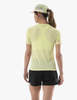 COMPRESSPORT Koszulka biegowa damska TRAIL RACING SS T-SHIRT shadow lime