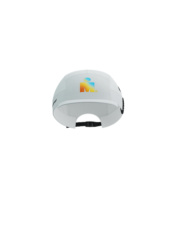 COMPRESSPORT Czapka biegowa 5 PANEL LIGHT CAP IRONMAN 2025 white sunrise