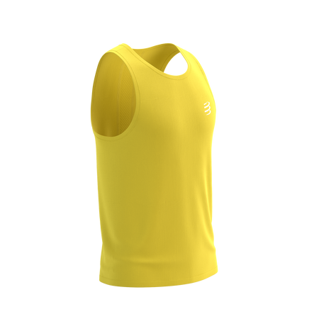 COMPRESSPORT Koszulka biegowa PERFORMANCE SINGLET maize