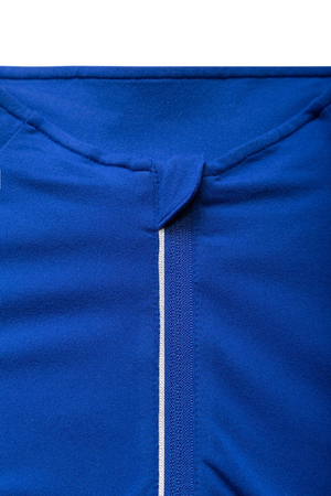 RONHILL Bluza biegowa męska CORE THERMAL 1/2 ZIP TEE dark cobalt/bright white