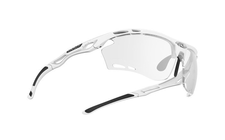 RUDY PROJECT Okulary sportowe PROPULSE WHITE GLOSS LASER BLACK białe