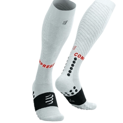 COMPRESSPORT Skarpety kompresyjne FULL SOCKS RECOVERY 2.0 white