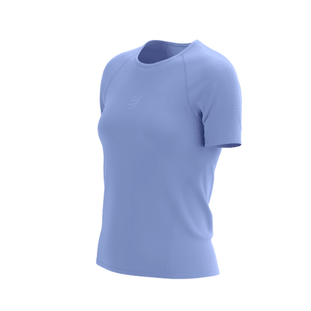 COMPRESSPORT Koszulka biegowa damska TRAIL RACING SS T-SHIRT jacaranda