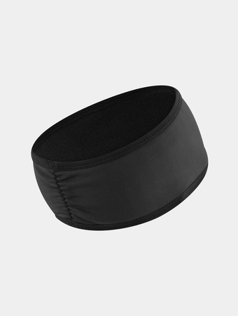 RONHILL Opaska biegowa na głowę WIND-BLOCK HEADBAND all black