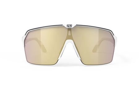 RUDY PROJECT Okulary przeciwsłoneczne SPINSHIELD AIR white matte multilaser gold
