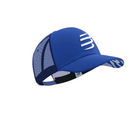 COMPRESSPORT Czapka lifestyle TRUCKER CAP dazz blue/white