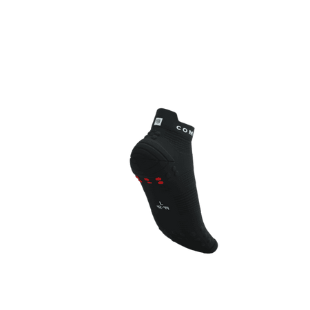 COMPRESSPORT Skarpetki do biegania krótkie PRORACING SOCKS V4 RUN LOW black/white