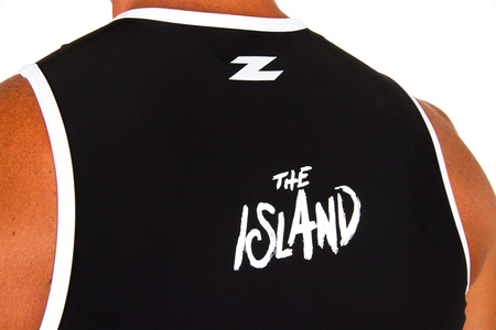 ZEROD Koszulka triathlonowa męska RACER SINGLET the island