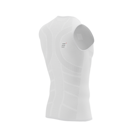 COMPRESSPORT Koszulka termoaktywna męska ON/OFF TANK TOP white